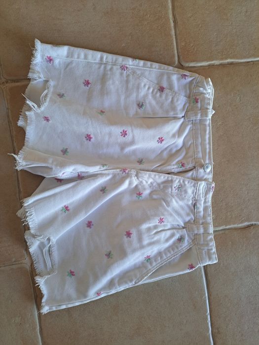 Calções bordados 13-14 anos