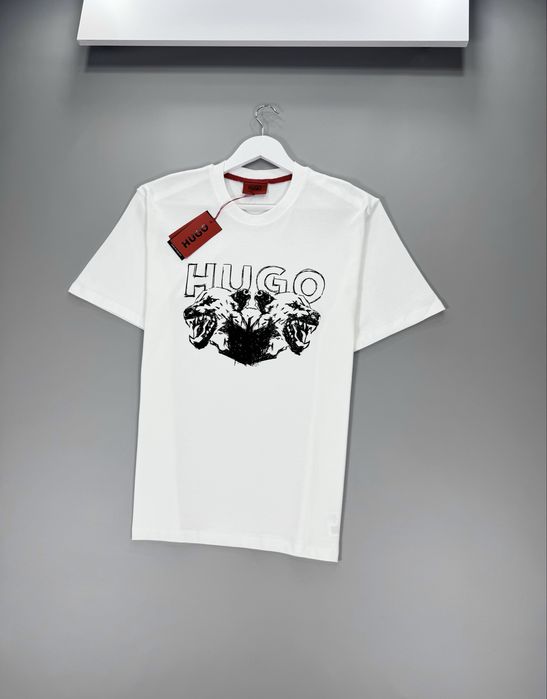Чоловіча футболка Hugo Boss big logo мужская футболка