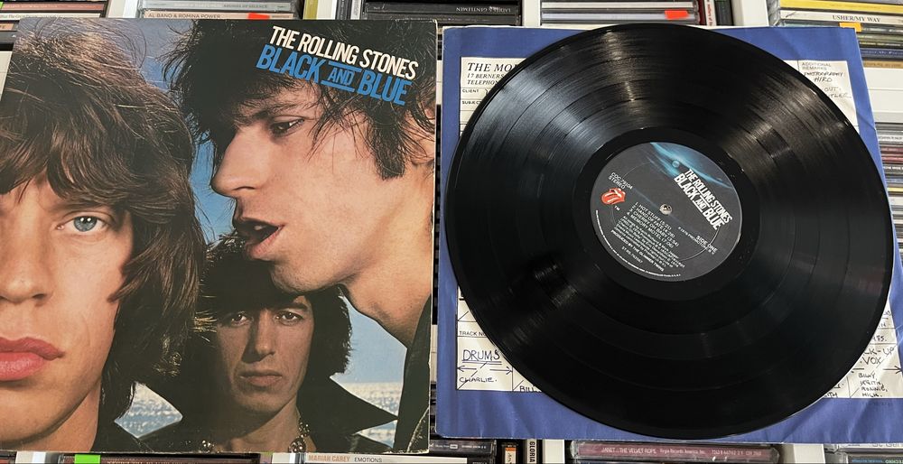 The Rolling Stones - Black and Blue (Vinyl, USA, 1976, Gatefold, EX)