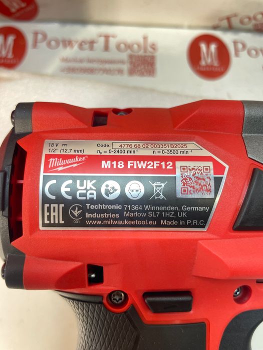Milwaukee M18 FIW2F12(340Нм)/гайковерт безщітковий мілвоке 18в