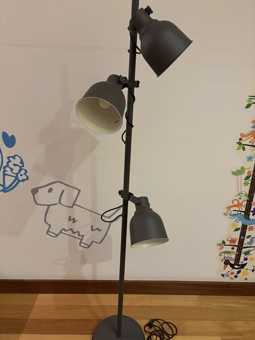 Candeeiro pé ikea hekta (entrego montado)