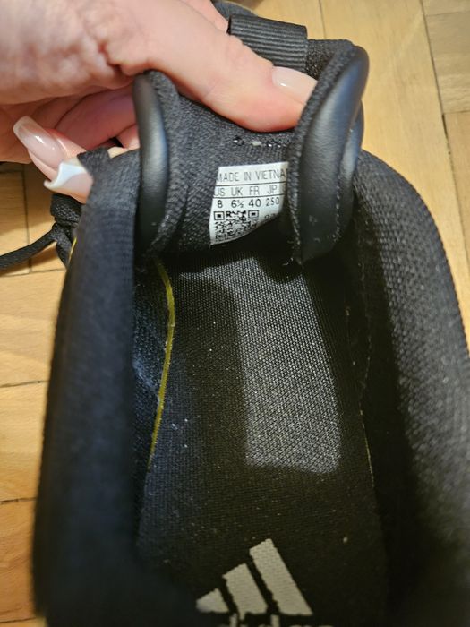 Czarne adidasy adidas