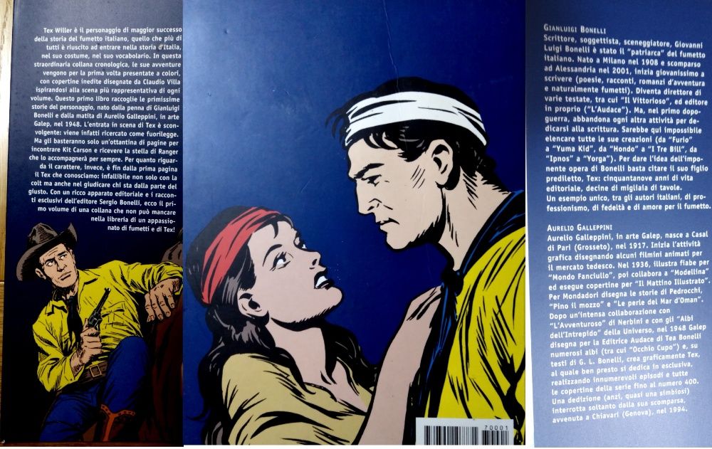 Tex Willer - Número 1 da Colecção histórica a cores