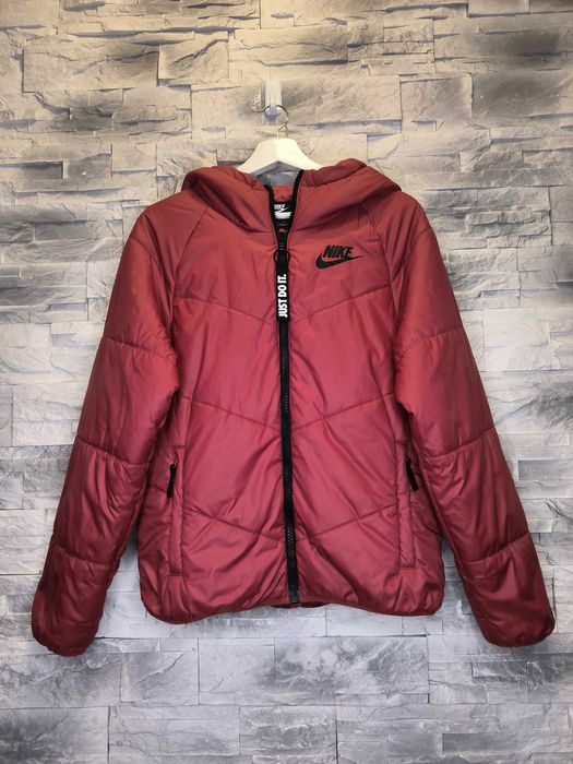 Kurtka Puchowa Nike Zimowa Małe Logo