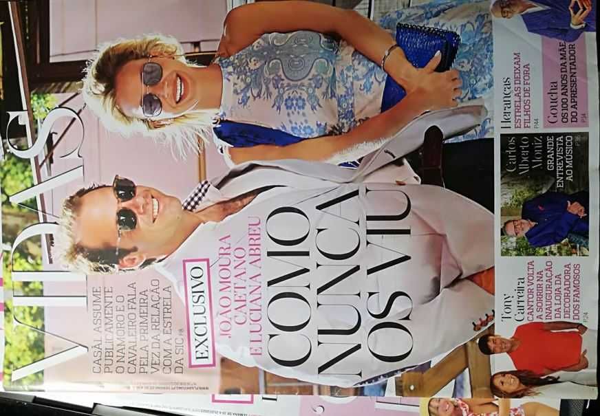 7 revistas antigas e como novas  de Luciana Abreu Lote 1