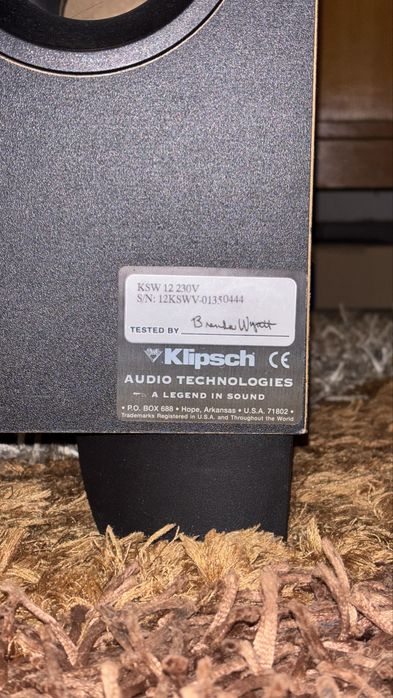 kino domowe głośniki klipsch