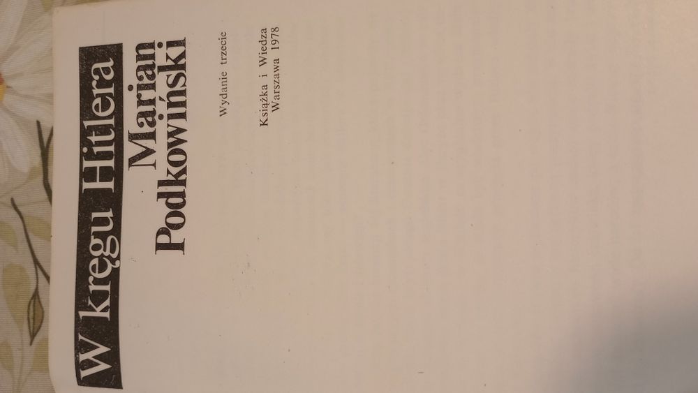 W kręgu Hitlera. Marian Podkowiński