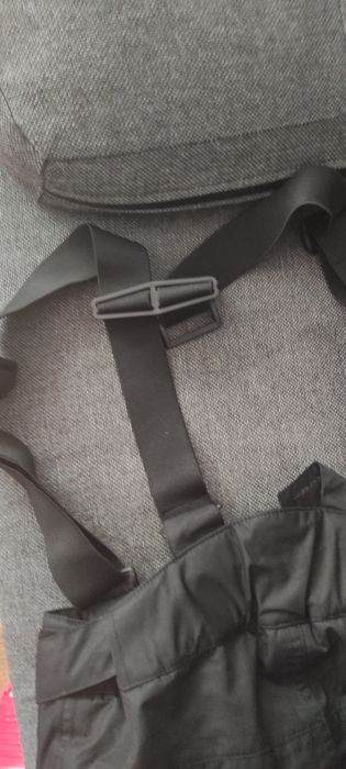 Spodnie czarne narciarskie KappAhl r,140