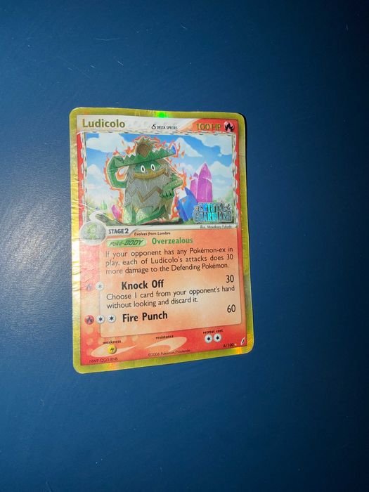 TCG Karta Pokemon Ludicolo reverse holo Crystal Guardians