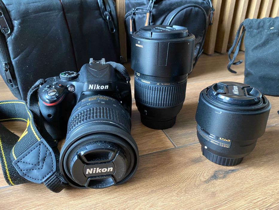 NIKON D5100 - zestaw fotograficzny