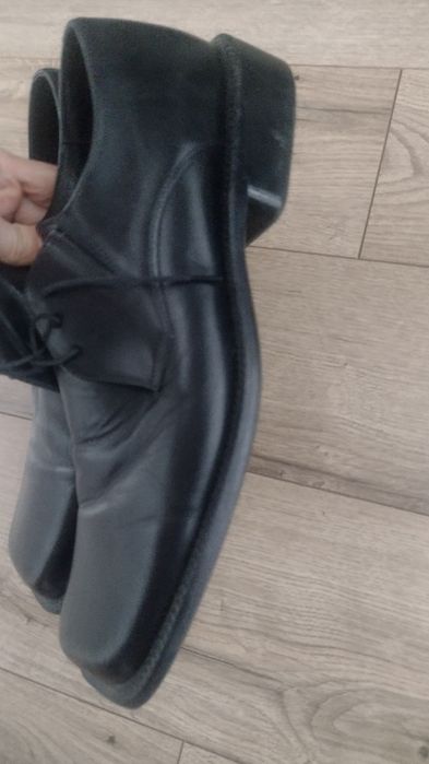 Czarne buty męskie, rozmiar 43