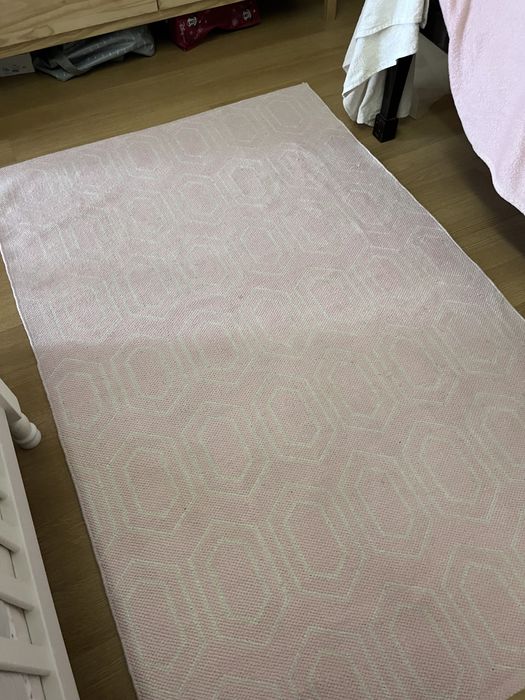 Tapete criança 120x180 rosa