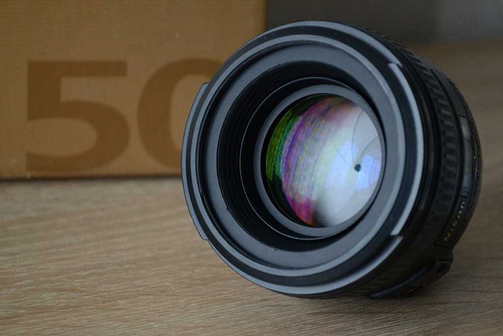 Obiektyw Nikon Nikkor 50 mm AF-S f/1:1.4G