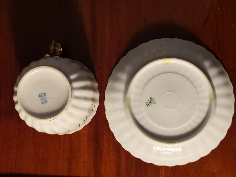 Filiżanka duo C . T . Carl Tielsch