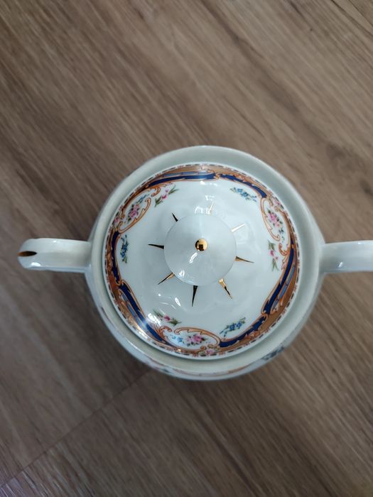 Açucareiro em porcelana Limoges