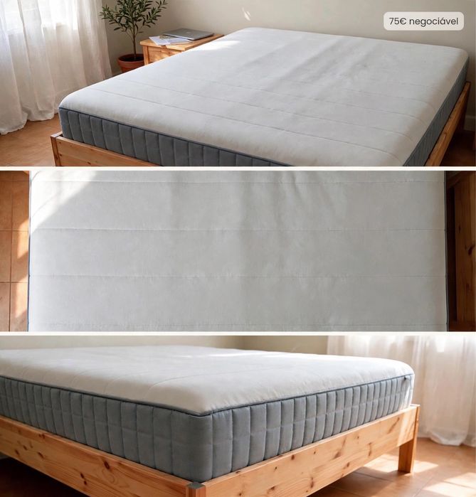 Colchão IKEA 160x200 - 1 Ano Uso - Como Novo - 75€ Negociável - Porto