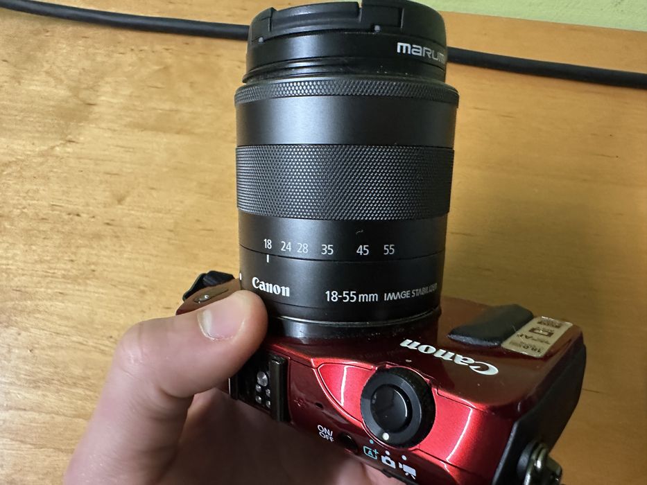 Canon EOS M 18-55mm, marumi uv