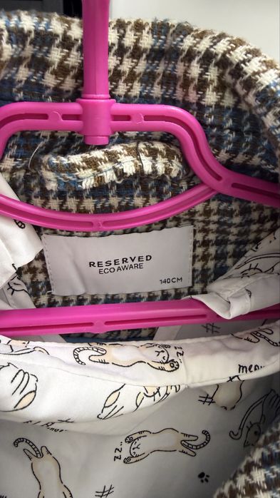 Пальто утеплене для дівчинки на зріст 134-140