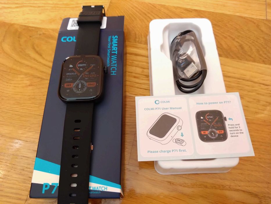 Розумний смарт-годинник Colmi P71 | Smart watch | Умные смарт-часы