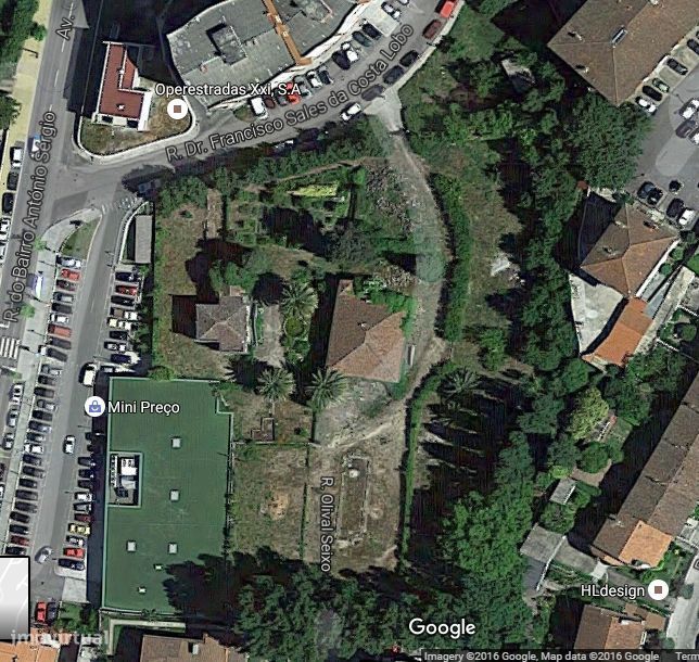 Terreno no centro de Vila Real com estudo para condomínio privado
