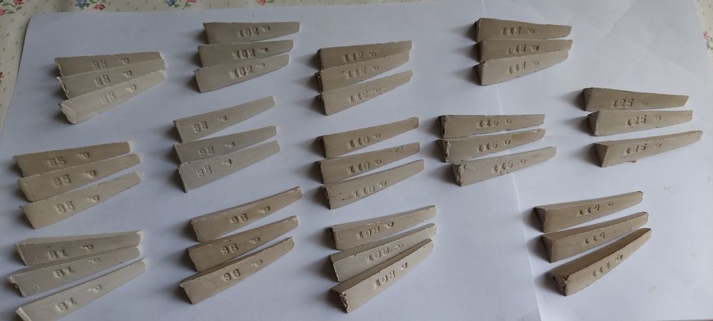 Stożki pirometryczne do pieców