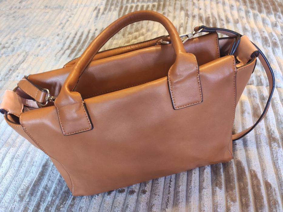 Bolsa castanha da Vilanova