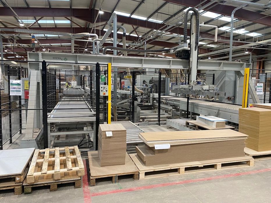 Przelotowa linia do wiercenia wiercen STEMA (nie homag, weeke)