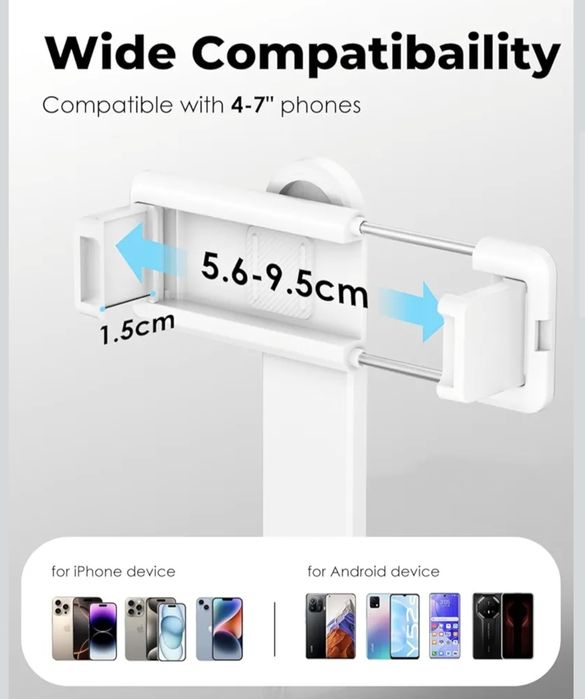 Selfie Stick i10 wireless control max 68cm nowy