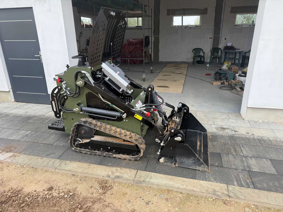 Mini Ładowarka Ogrodnicza SKID STEER SKIDER W-460 frez do pni 4x4