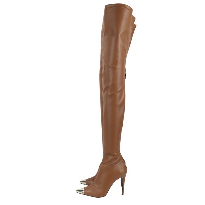 Buty damskie David Koma, rozmiar 40, brązowe, skórzane, damskie, buty SCH4259