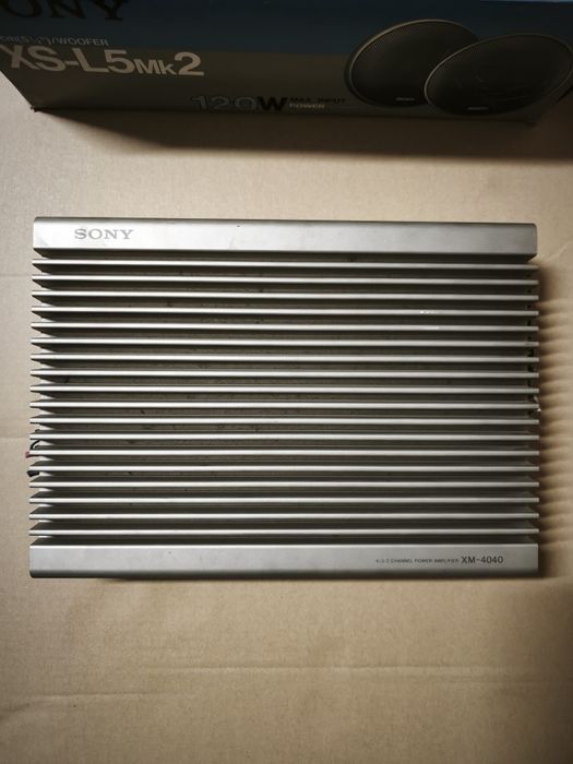 Colunas / Amplificador Car Audio SONY