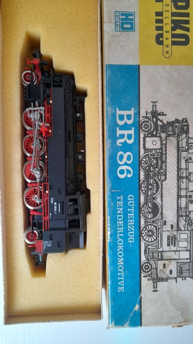 Ж.д модели паровозов  BR86 BR 66  BR 80  Roco 1/87 HO  Piko
