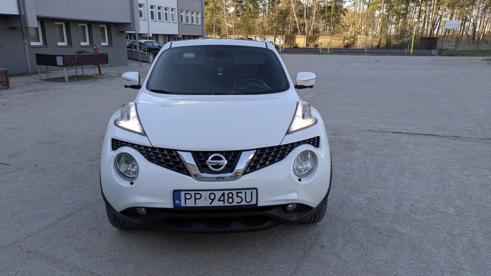 Nissan juke biała perła