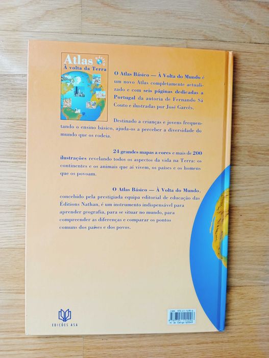 Livro - Atlas básico à volta da Terra