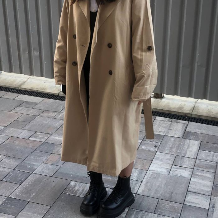 Тренч Stradivarius