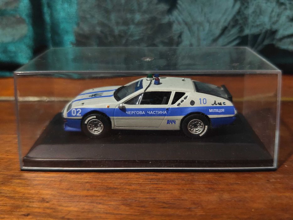 Конверсия Alpine Renault A310 Милиция Украины, масштаб 1/43