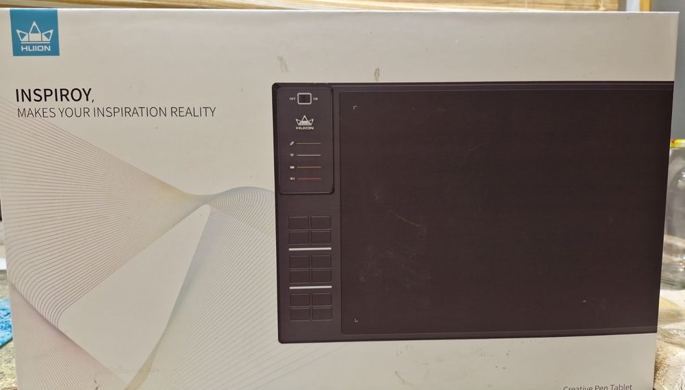 Бездротовий Графічний планшет Huion Inspiroy WH1409 V2