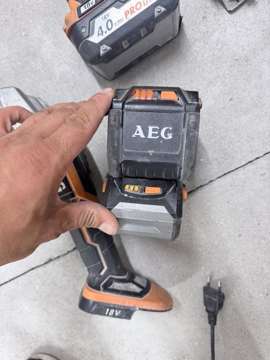Zestaw AEG 18v  Wkretarka itp