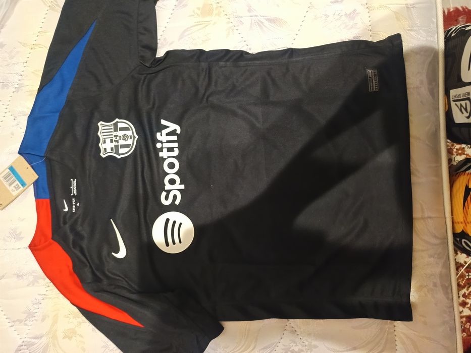 Camisola FC Barcelona Treino Nike 2024/25 Preta – Spotify