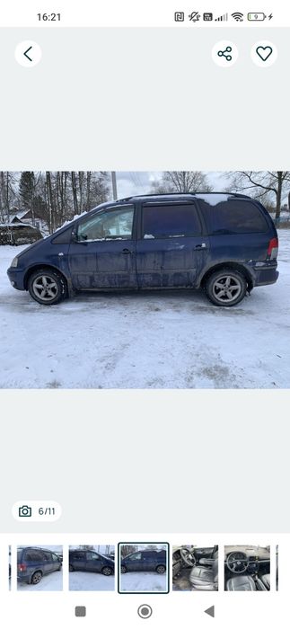 Фольксваген шаран 2000