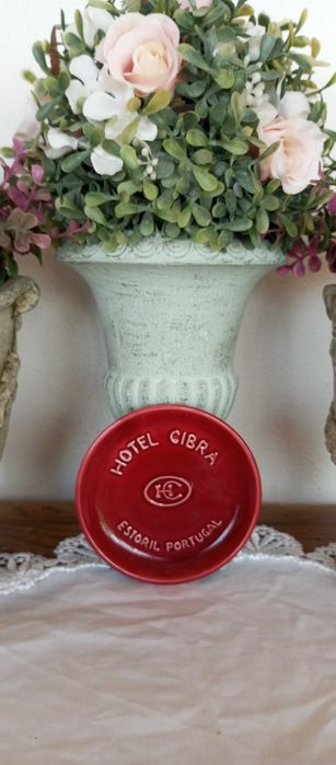 Cinzeiro publicitário antigo de coleção