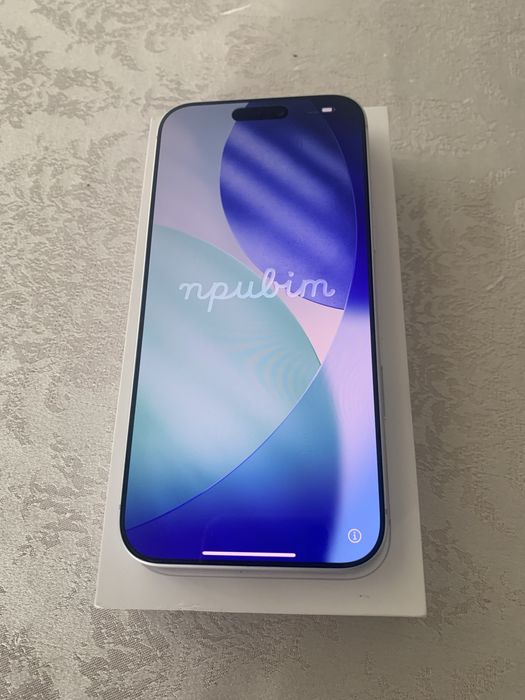 Iphone 17 Pro Max silver 256