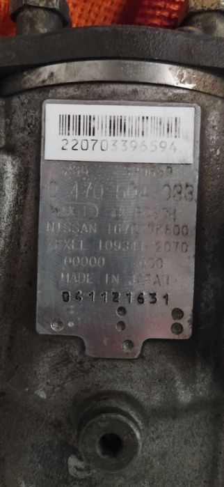 Bomba de Injeção Bosch (Nissan Navara D22) como nova! [Recondicionada]