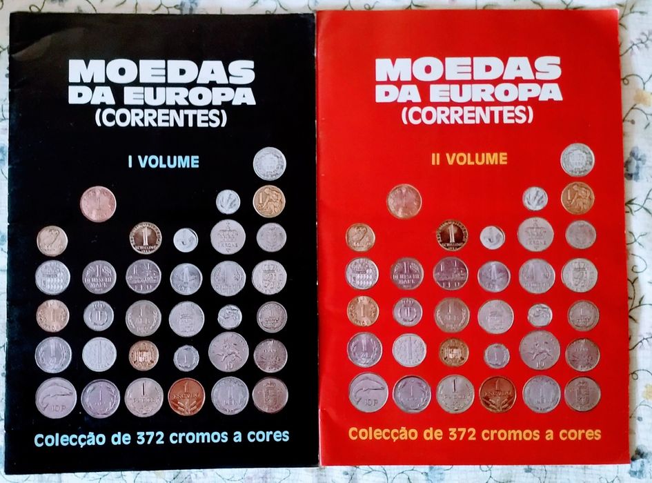 Moedas da Europa (correntes)Vol.1 e 2