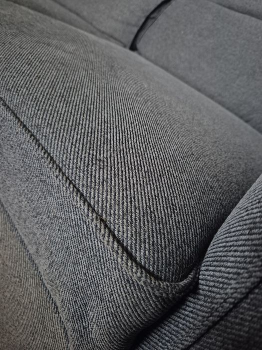 Sofá Cama com Chaise Longue Reversível e Encosto Reclinável