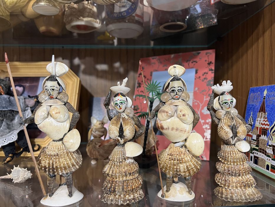 Статуэтка ручной работы из морской ракушки Индия