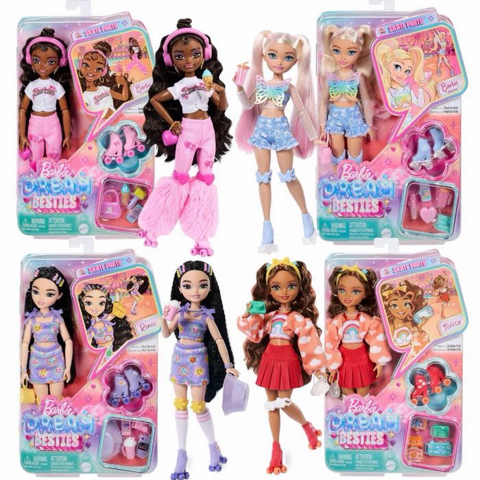 Лялька Barbie Dream Besties  Барбі Бруклін, Малібу, Рене, Тереза , Кен