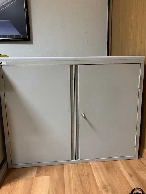 Armário escritório 2 portas 96x40x76