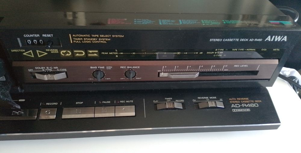 Leitor cassetes AIWA AD-R460 para peças