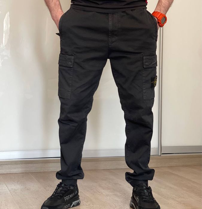 Штани джогери Stone Island Cargo Garment Dyeing.